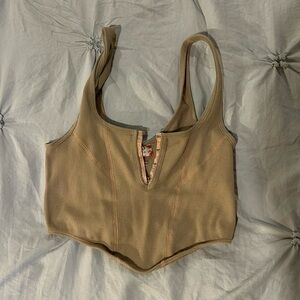 Tan tank top